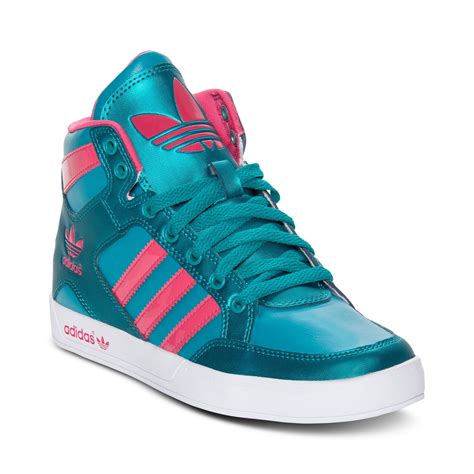 adidas high top sneakers.